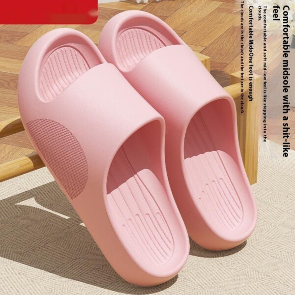 Men's Summer Slip-on Thick-soled Slippers For Outer Wear - Image 7