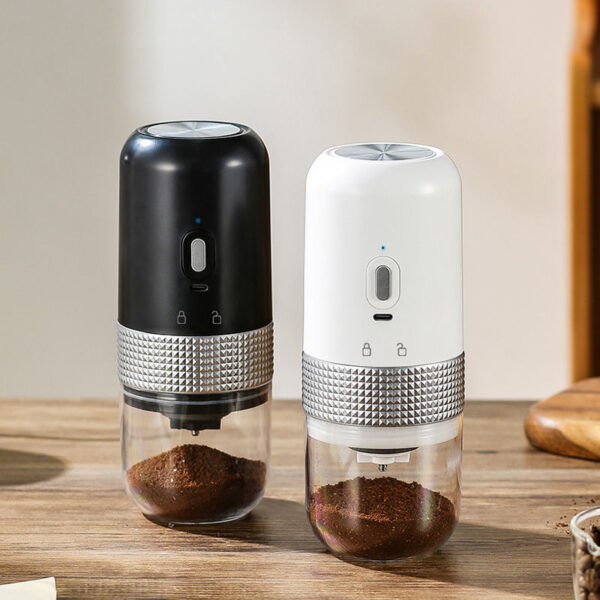 Electric Ceramic Coffee Grinder USB Charging Portable Outdoor Coffee Grinder - Image 2