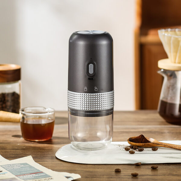 Electric Ceramic Coffee Grinder USB Charging Portable Outdoor Coffee Grinder - Image 3